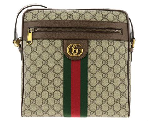 gucci men's beige ebony gg fabric medium messenger bag|Gucci black nylon Messenger bag.